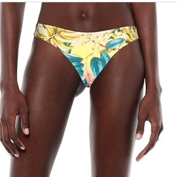 PQ Swim Floral Bikini Bottom NWT Size Small - Picture 2 of 6